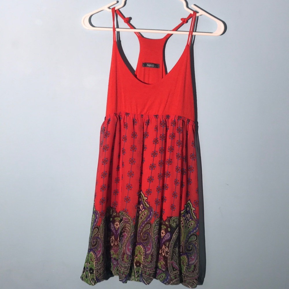 Pleated Babydoll Dress